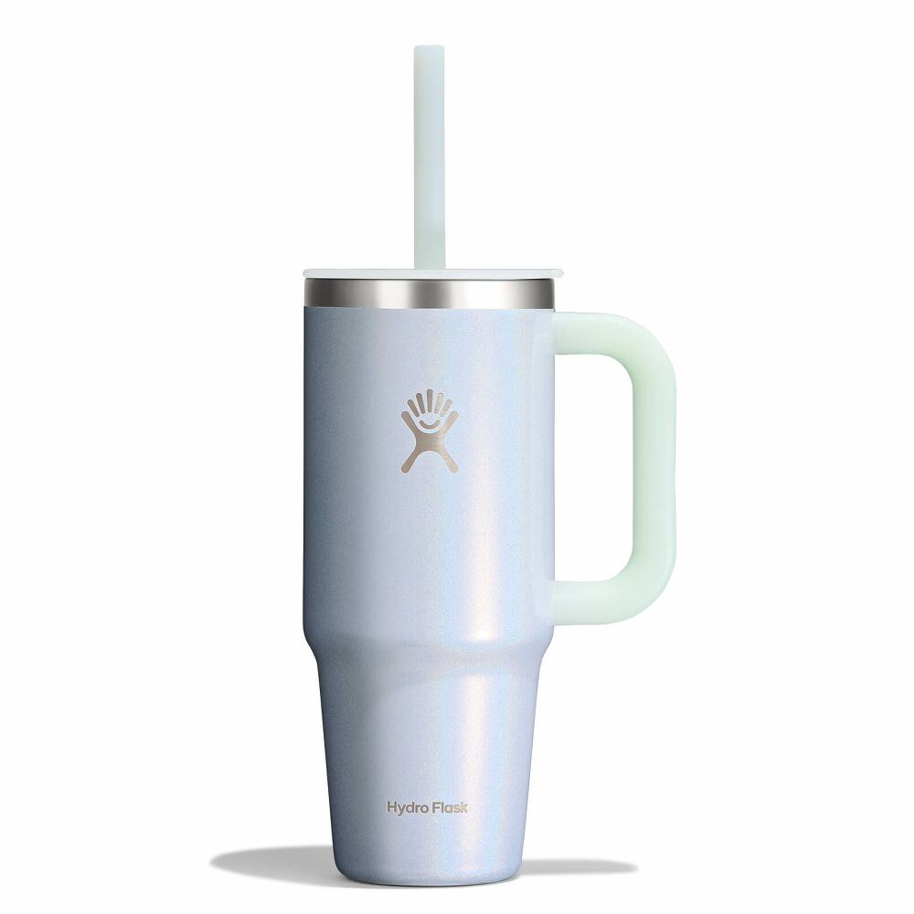 24 oz Travel Tumbler - Glimmer Blue