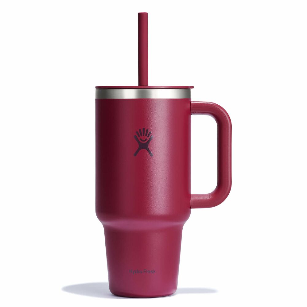 32 oz Travel Tumbler - Brick Red